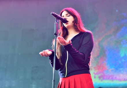 Lana Del Rey performing 