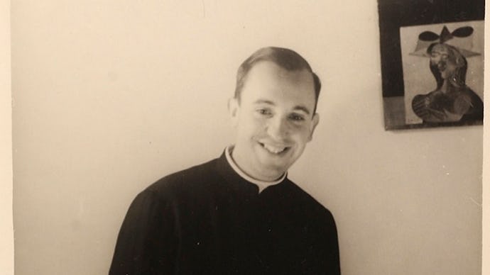A young Pope Francis in his twenties