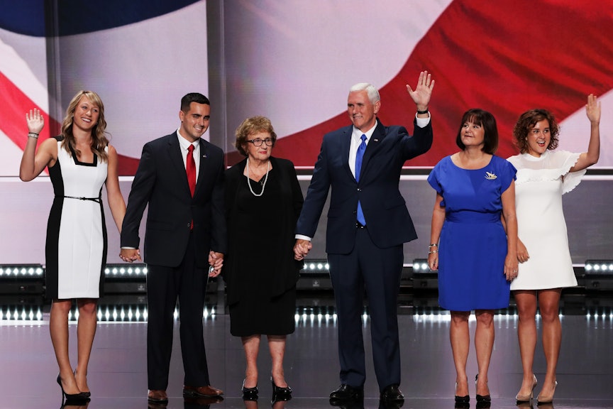 Mike Pence Family Meet The Members Of The Vp Elect S Family mike pence family meet the members of