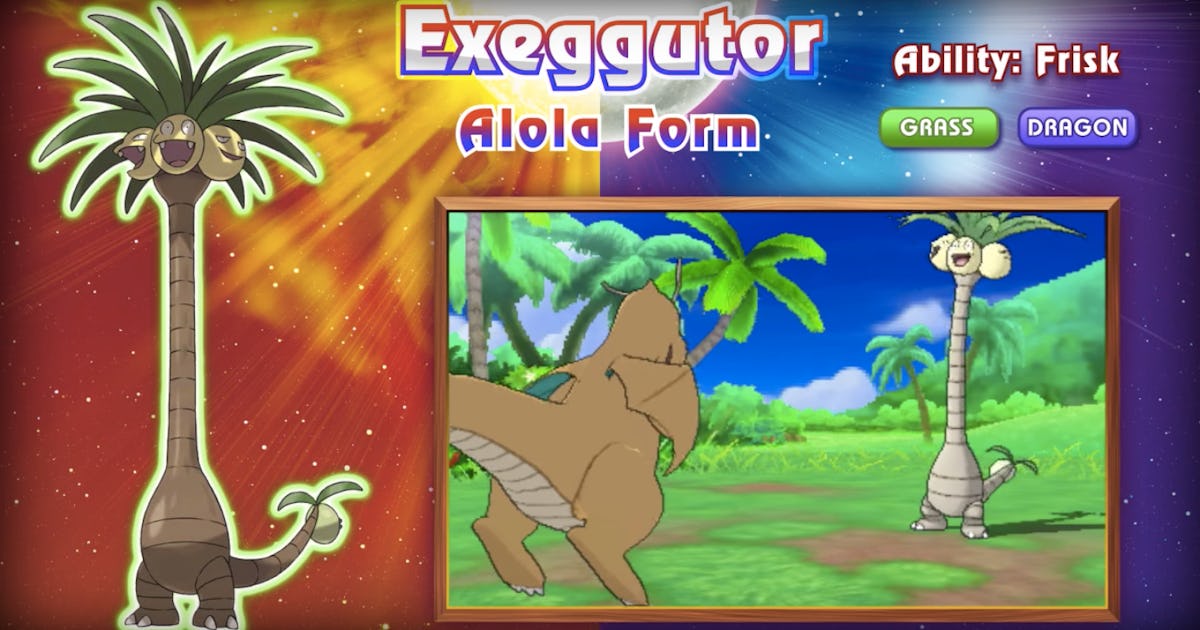 'Pokémon Sun and Moon' leaks: Alola forms confirmed, stats and moves ...