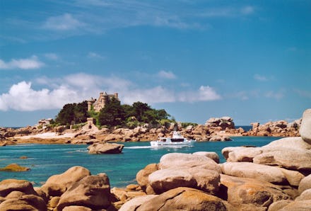 Castle Costaérès on the French island of Costaérès
