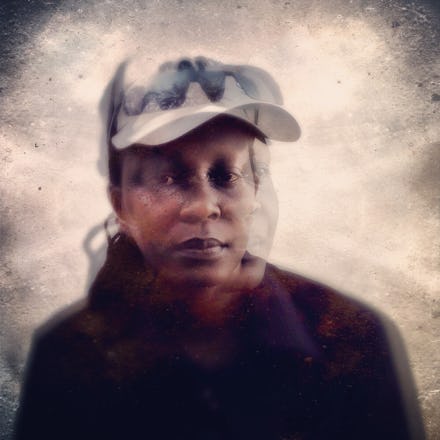 Portraits of Ugandan LGBT activists taken by Daniella Zalcman showing a woman in a baseball cap