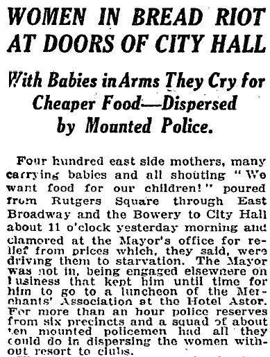 4 Powerful Lessons On Today's SNAP Crisis From New York's 1917 Food ...