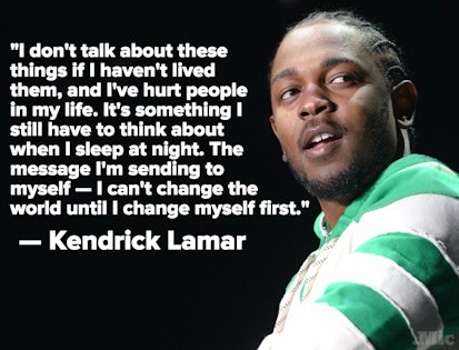 Kendrick Lamar: 'I Can't Change The World Until I Change Myself