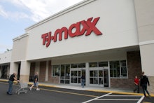 The front side of a T. J. Maxx store
