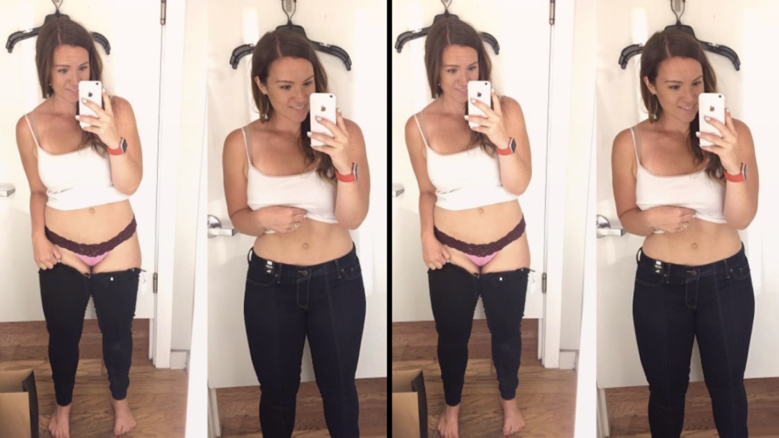 After not fitting in identical size 10 leggings, this woman is