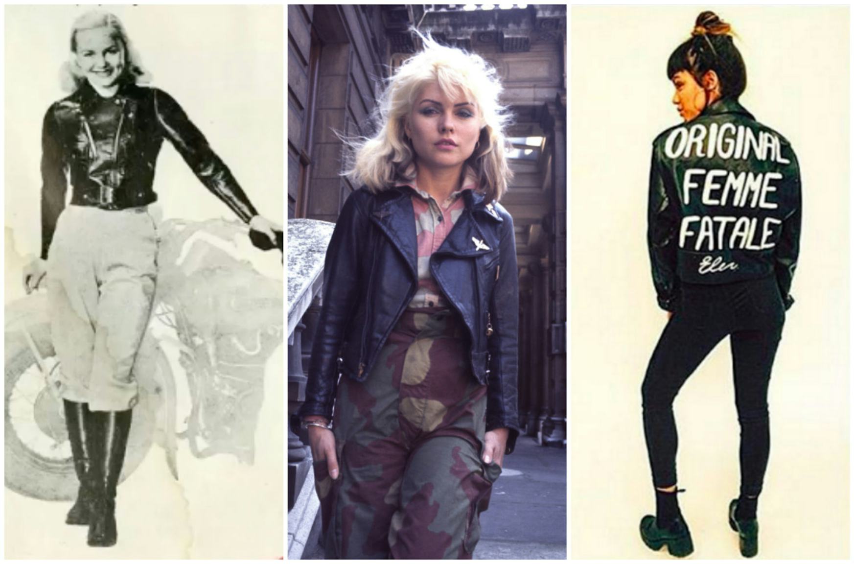 The Subversive, Sexy and Sexist History of Women's Leather Jackets