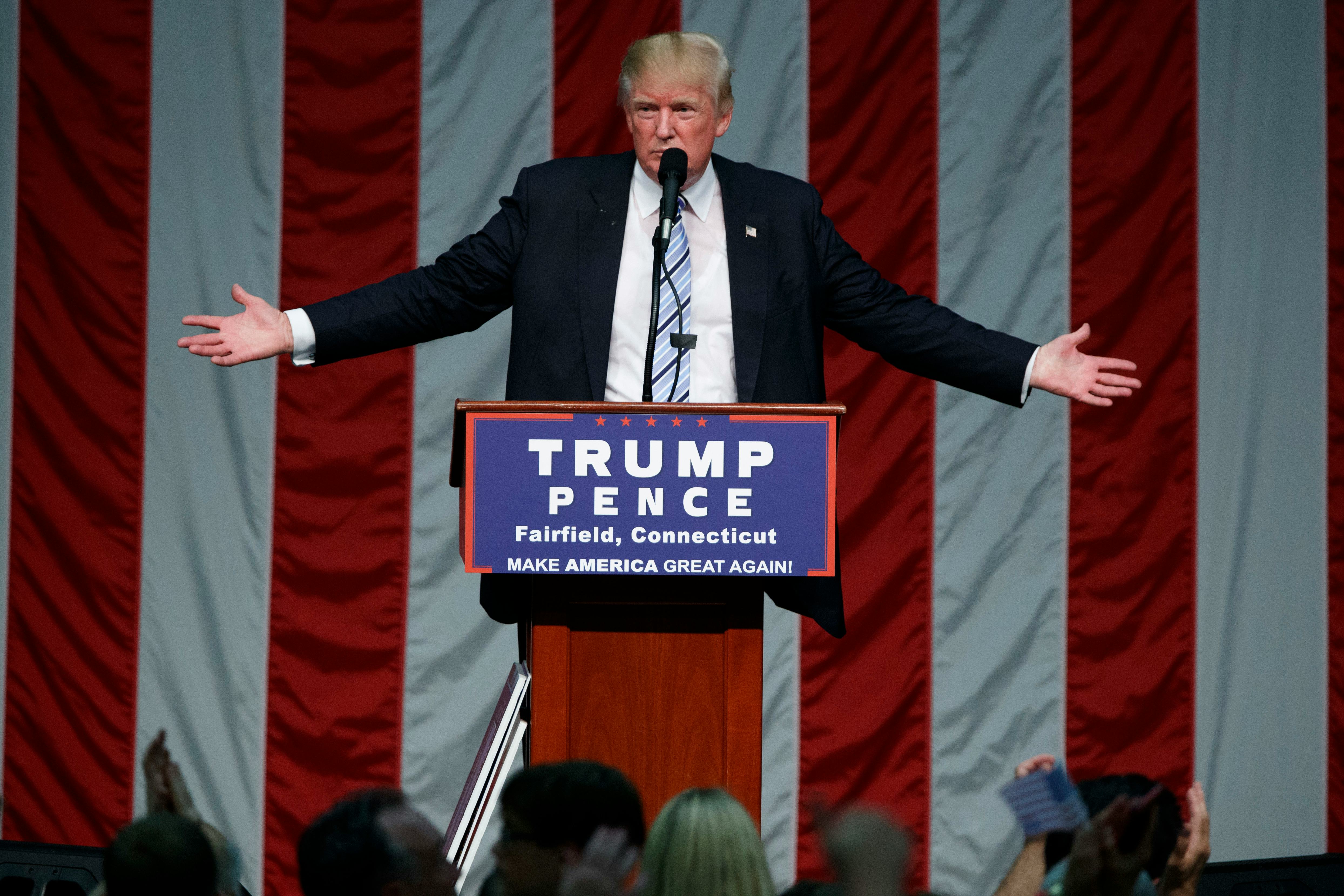 Donald Trump Says He'll "Reject Hatred And Bigotry And Oppression In ...