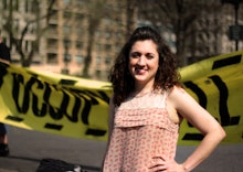 Cecily McMillan, an occupy activist who is facing trial even though she was assaulted by a police of...
