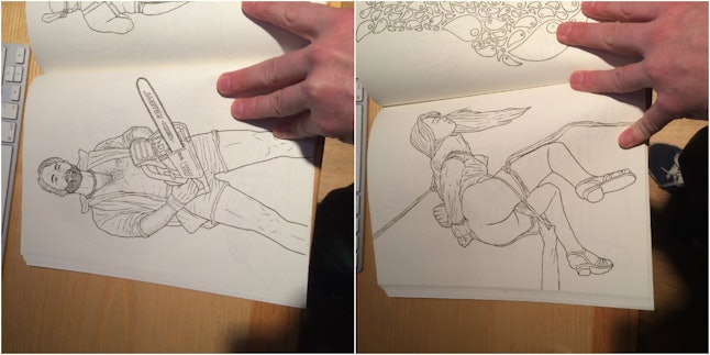 Meet the Man Who Makes Pornographic Coloring Books for Grown-Ups