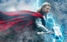 Chris Hemsworth as Thor in 'Thor: The Dark World.'