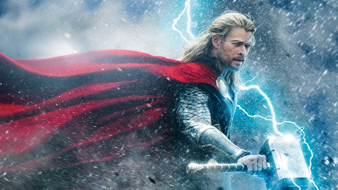 Chris Hemsworth as Thor in 'Thor: The Dark World.'