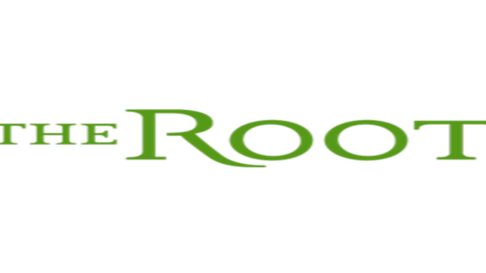 A green THE ROOT logo