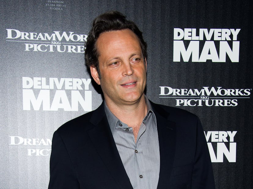 Vince Vaughn at the premiere of the movie Delivery Man