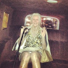 Heidi Klum's terrifying costume of her as a wrinkled old lady for Halloween