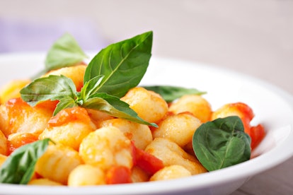 Gnocchi with tomato and basil