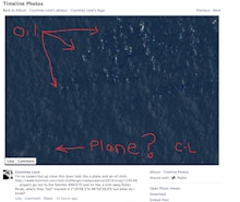 Courtney Love explaining how Malaysia Airlines Flight 370 may have fallen near Pulau Perak using Mic...