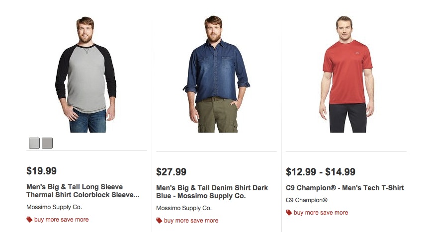 Customer Calls Out Target's Lack Of Plus-Size Male Models