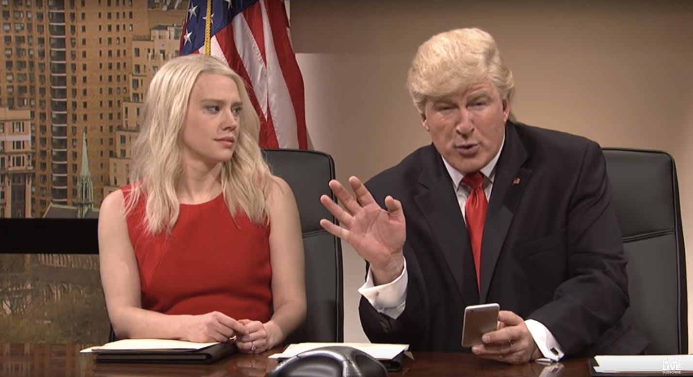 'SNL' Skewered Donald Trump's Tweeting Habits — Trump Responds By Tweeting