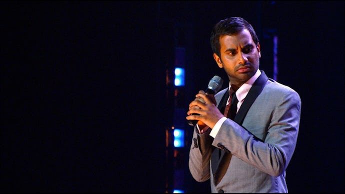 Comedian Aziz Ansari, who will be debuting on Netflix soon, where he will be mocking wedding ceremon...