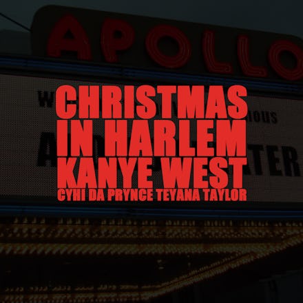 Cover art for Christmas in Harlem, by Kanye West