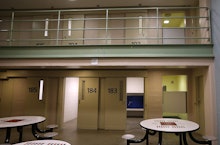 A common area in the Walker County Jail