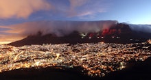 Table Mountain and the city of Cape Town