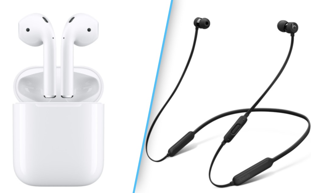 beatsx earphones vs airpods