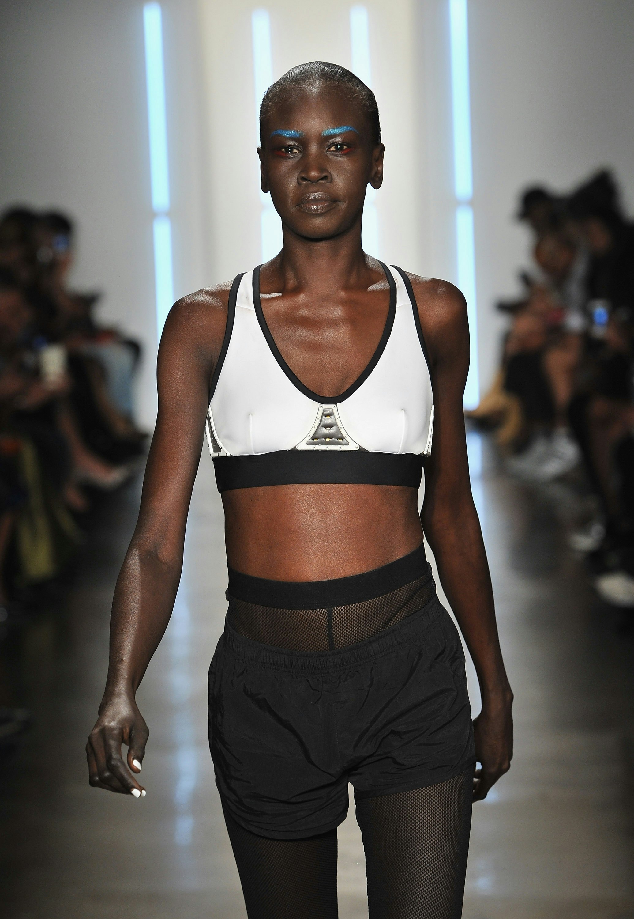 Intel, Chromat show high-tech sports bra with cooling vents and a 3D dress