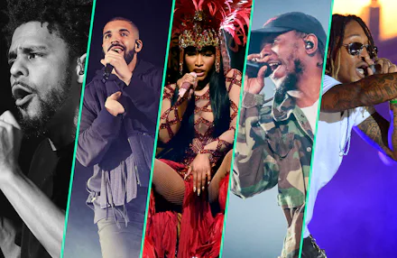 These 5 Charts Show Who Your Favorite Rapper's Favorite Rapper Is