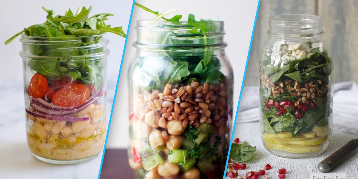 Mason Jar Salads - Lexi's Clean Kitchen
