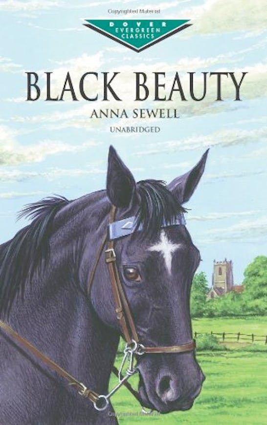 Front page cover of Anna Sewell's book Black Beauty