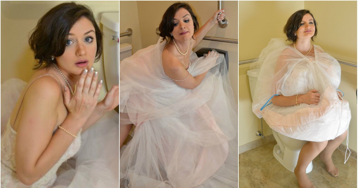 How To Pee In Spanx In A Wedding Dress — peeLUX - peeing in
