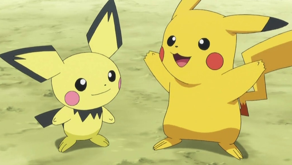 Pichu och Pikachu