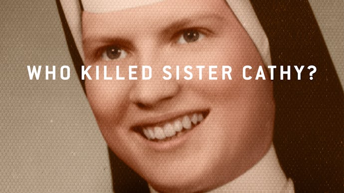 The cover of Netflix's murder-mystery docuseries 'The Keepers' about Catherine Cesnik