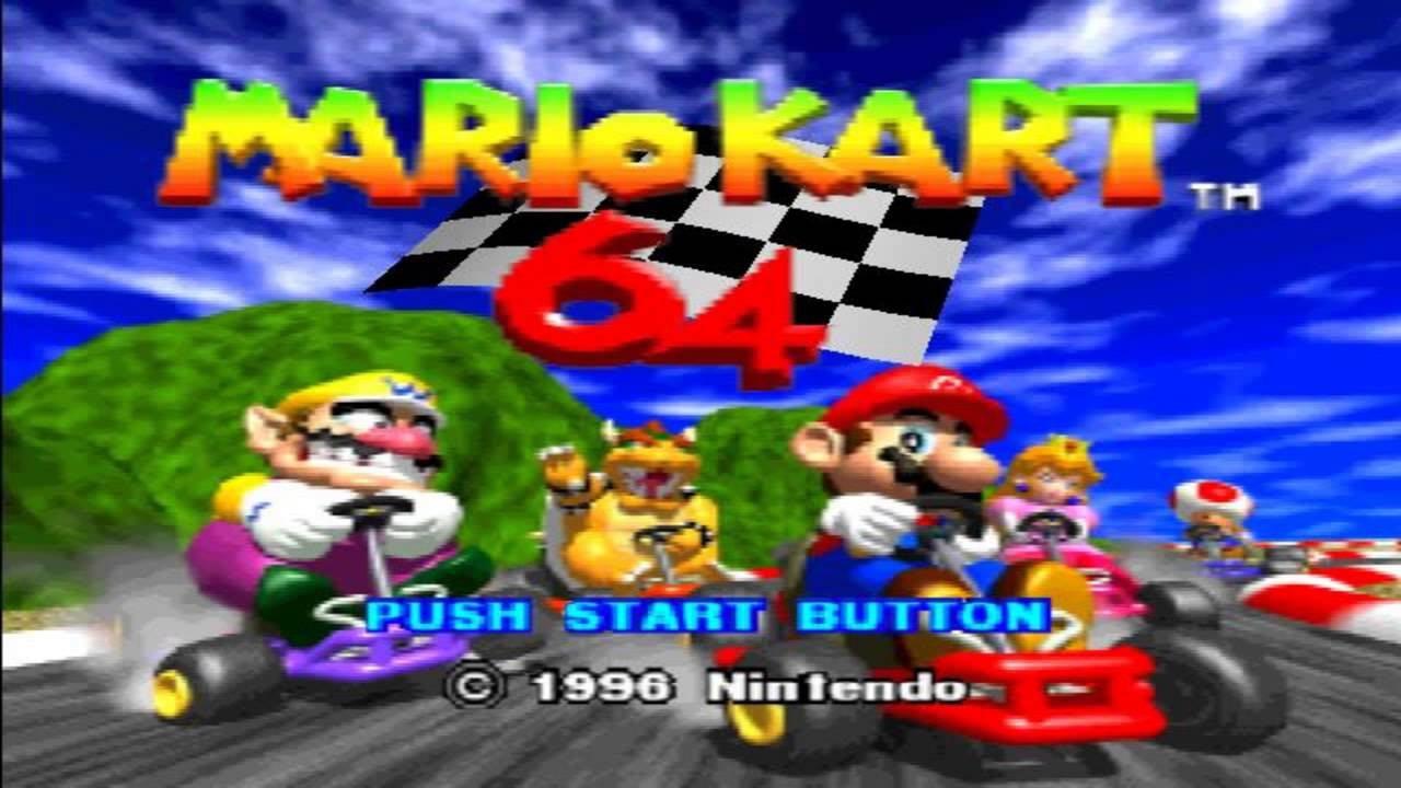 mario kart n64 release date