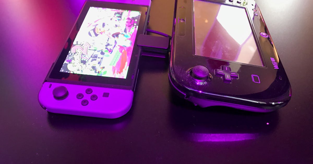 Nintendo Switch vs. Wii U GamePad: 20 comparison photos with Wii U