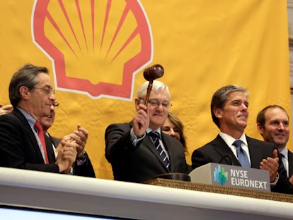 Royal Dutch Shell CEO Peter Vaser