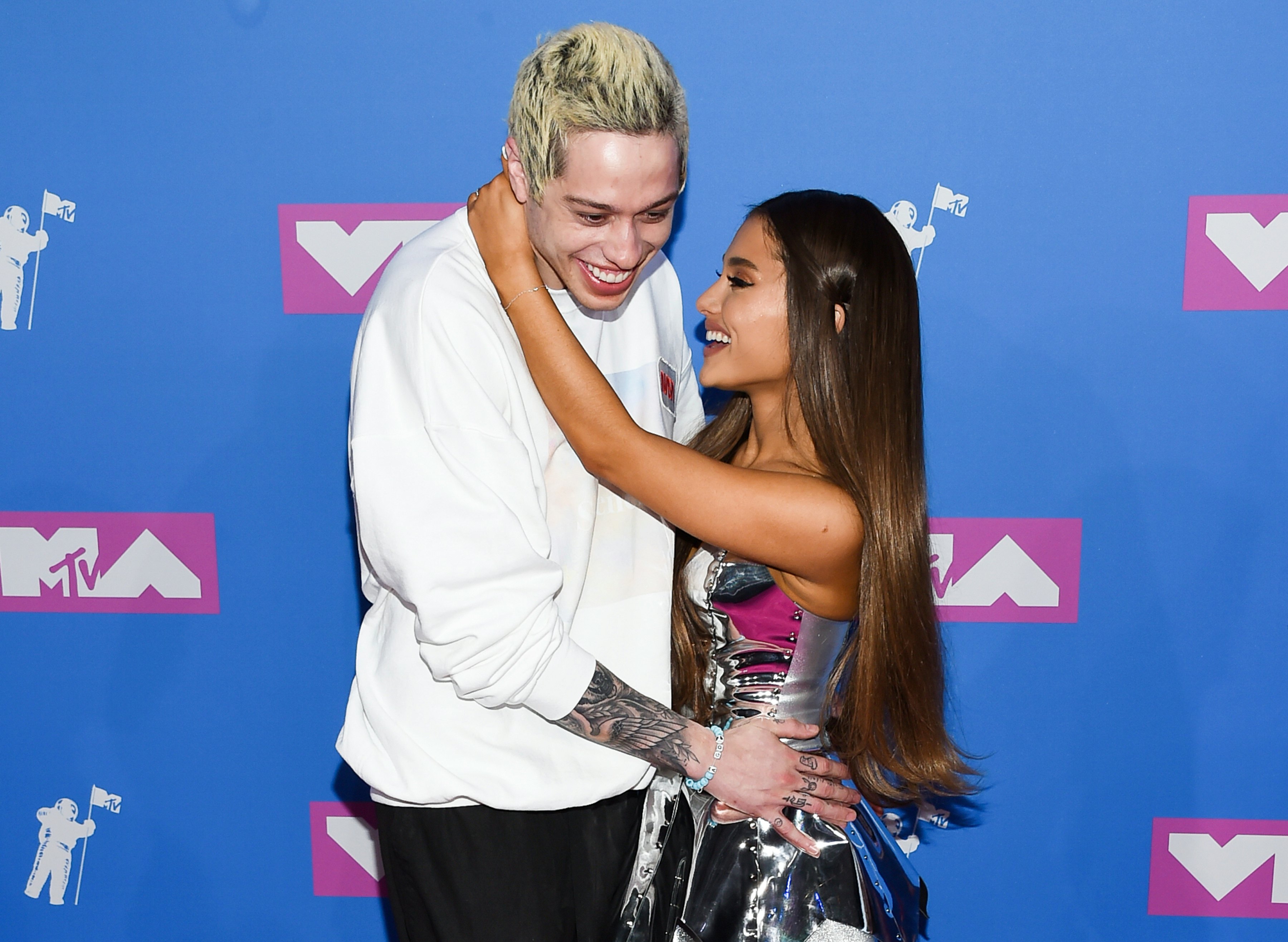 Pete Davidson And Ariana Grande Really Love Talking About