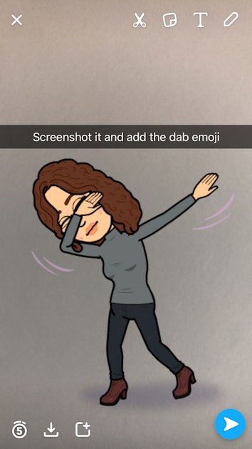 An Adult S Guide To The Screenshot Dab Thing On Snapchat