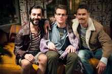 Three characters from "Looking" TV show
