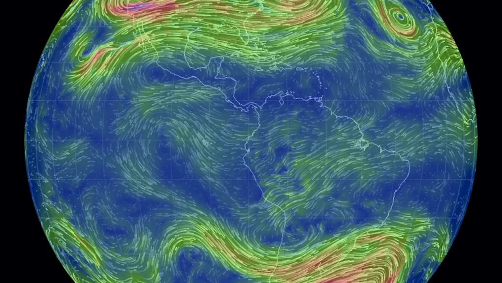Weather Visualization Maps This Interactive Map of Earth's Weather Is the Most Stunning Thing on ...