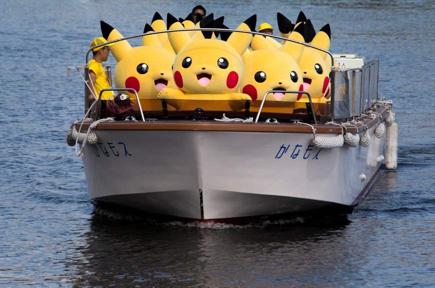Shiny Pikachu Pokemon Go A Rare Variant Of The Electric Mouse Appears At Yokohama Event In Japan