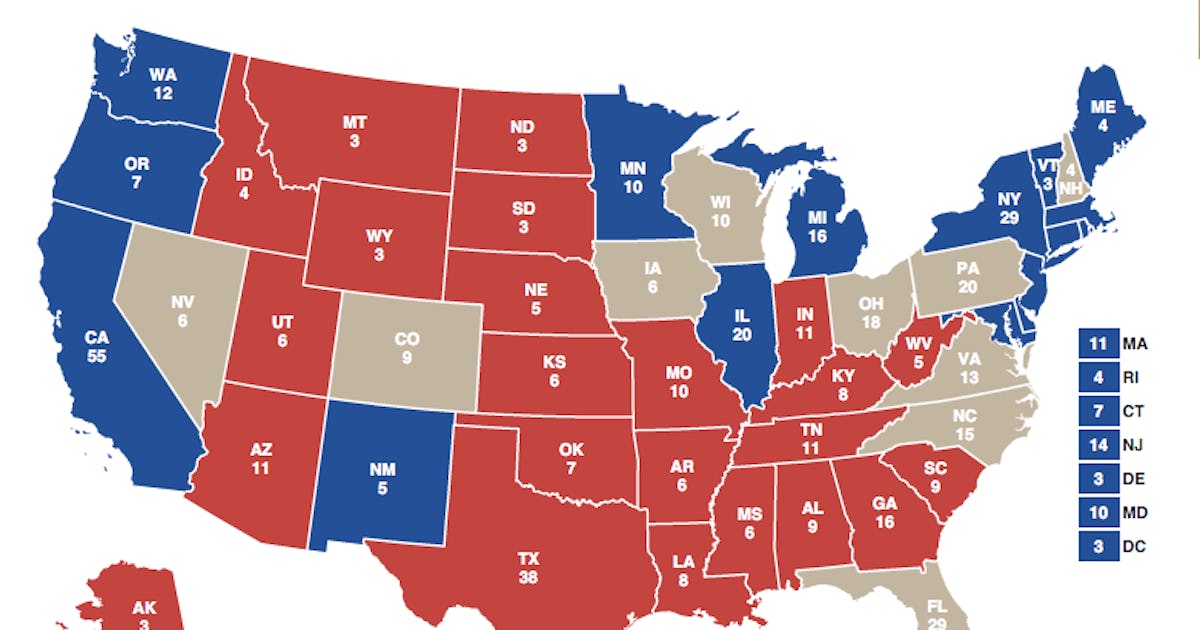 2016 Swing States Map Swing States: States That Can Decide The 2016 Presidential Election 2016 Swing States Map Swing States: States That Can Decide The 2016 Presidential Election