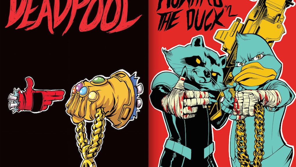 Two Comic Book Covers Reveal Just How Much Rappers and Comic Geeks Have ...