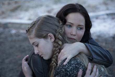 Katniss and Primrose Everdeen in 'The Hunger Games'