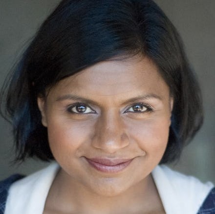 Full-profiled Mindy Kaling