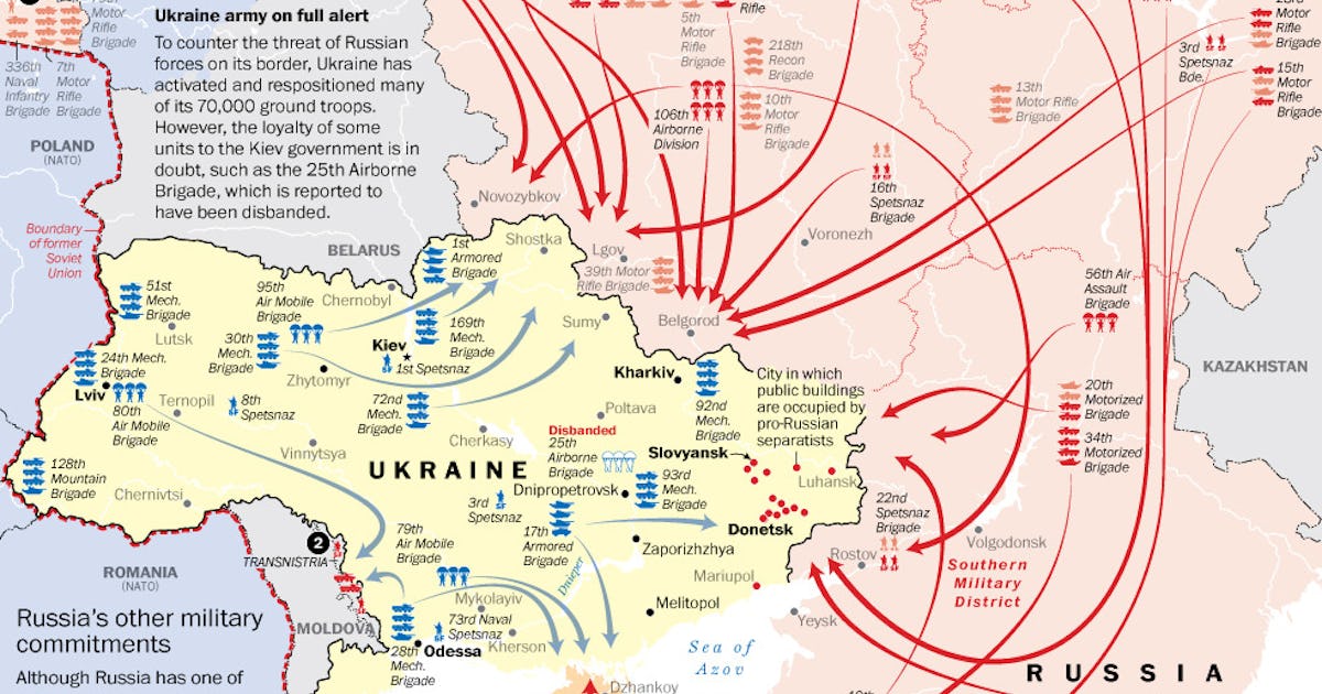To Understand the Escalating Crisis in Ukraine, Check the Troop