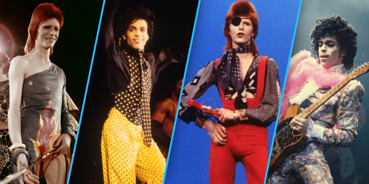 A celebration of Prince and David Bowie's rule-breaking and gender ...