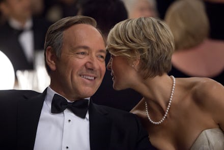 Kevin Spacey and Robin Wright in House of Cards